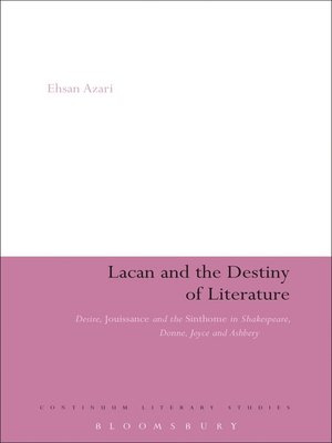 cover image of Lacan and the Destiny of Literature